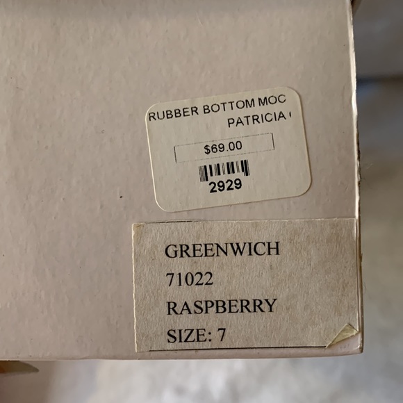 Patricia Green Collection Leather Slip-on Shoes Size 7 w/Original Box - Picture 4 of 7